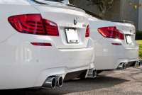 Белые BMW F10M M5 стали еще ярче