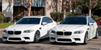 Белые BMW F10M M5 стали еще ярче